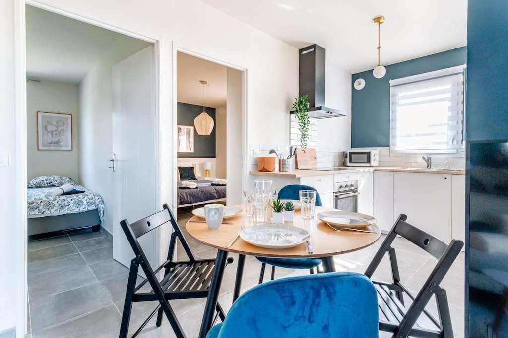 ☆ Blue Provencal Appartement ☆ Morieres-les-Avignon Ngoại thất bức ảnh